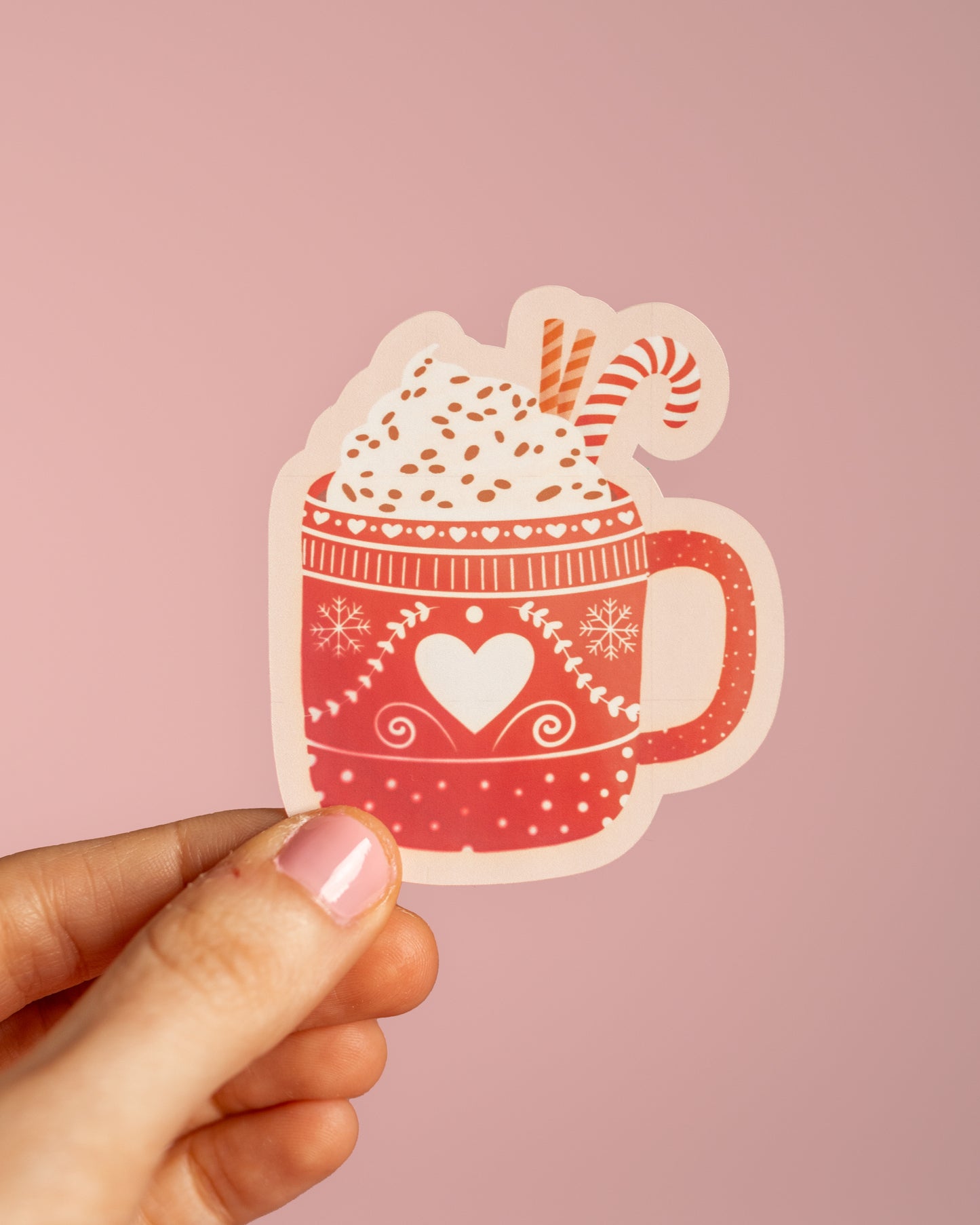 Christmas Mug Vinyl Sticker