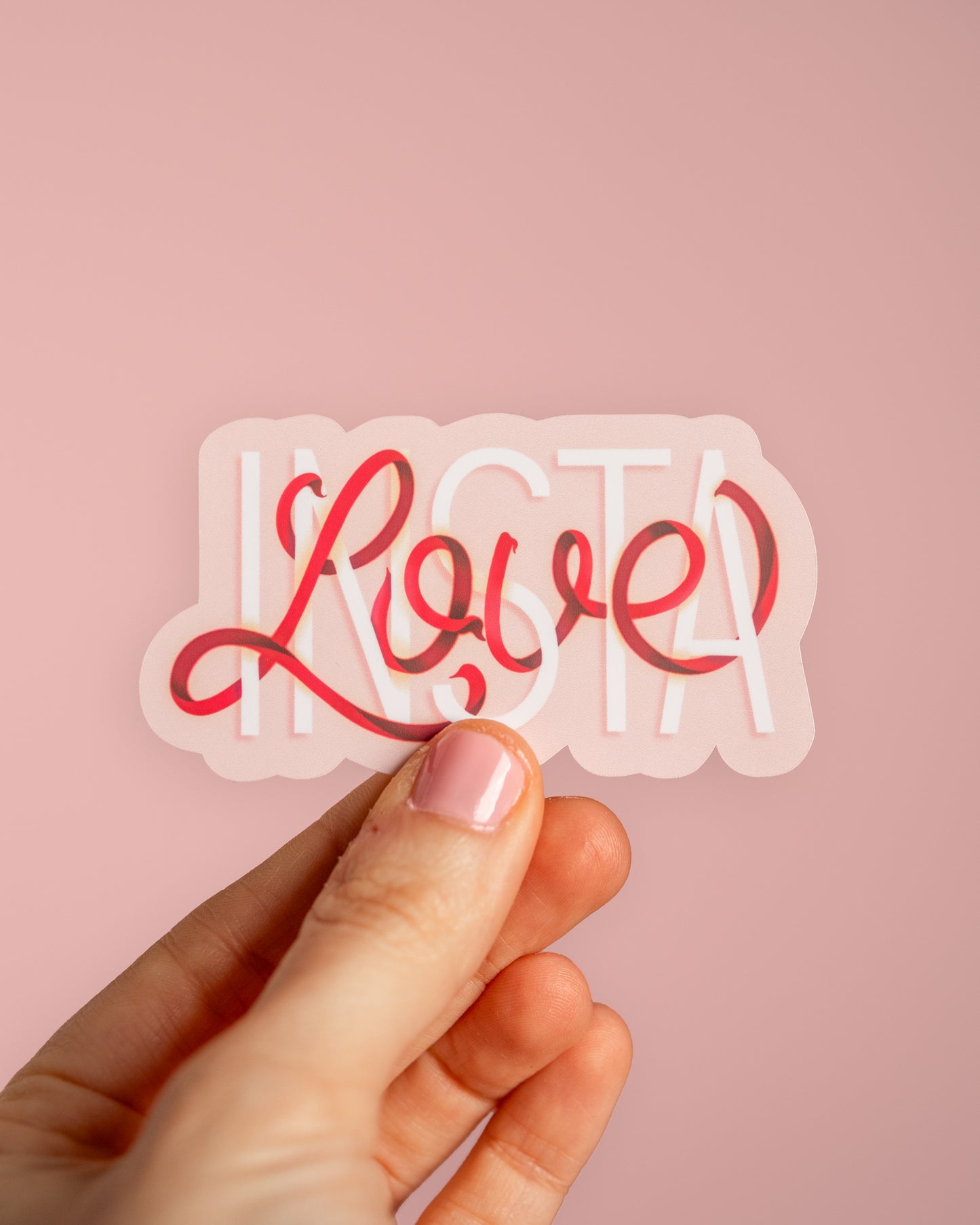 Insta Love Vinyl Sticker