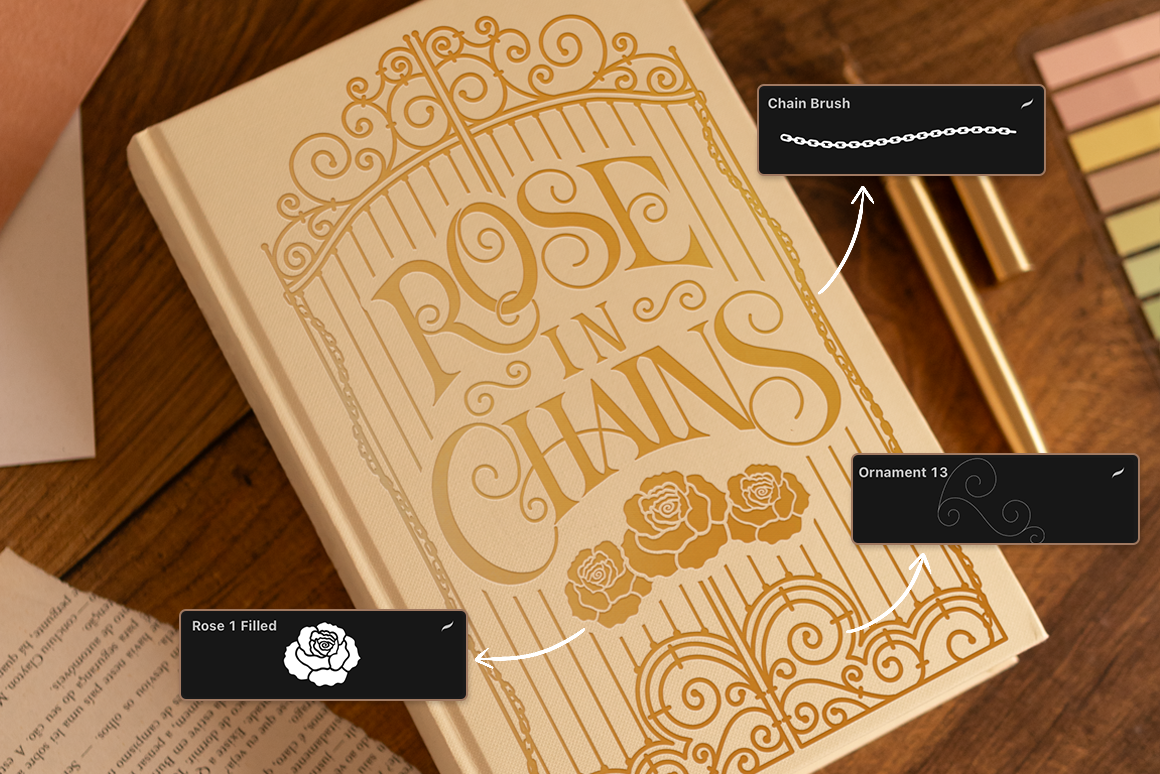 Gilded Tales Toolkit for Procreate