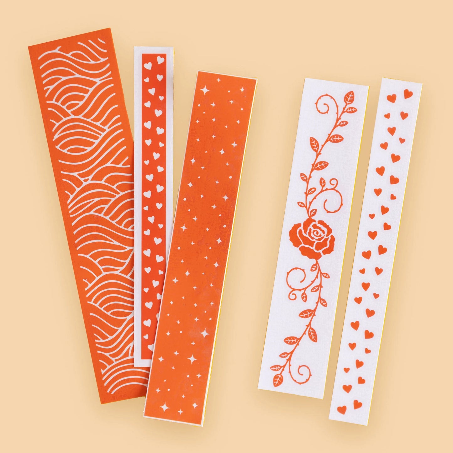 Ice Skates Stencil for DIY Stenciled Book Edges