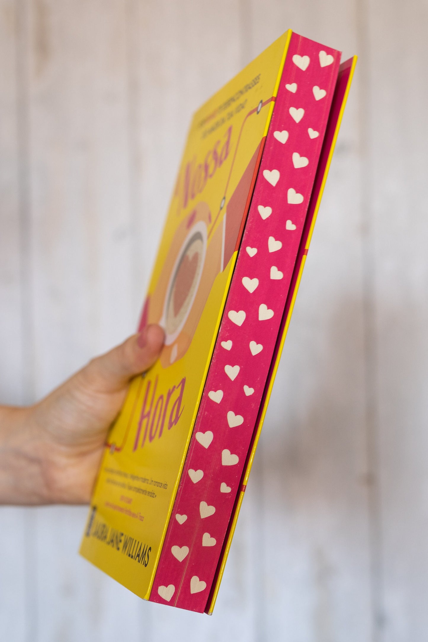 Hearts Stencil for DIY Stenciled Book Edges