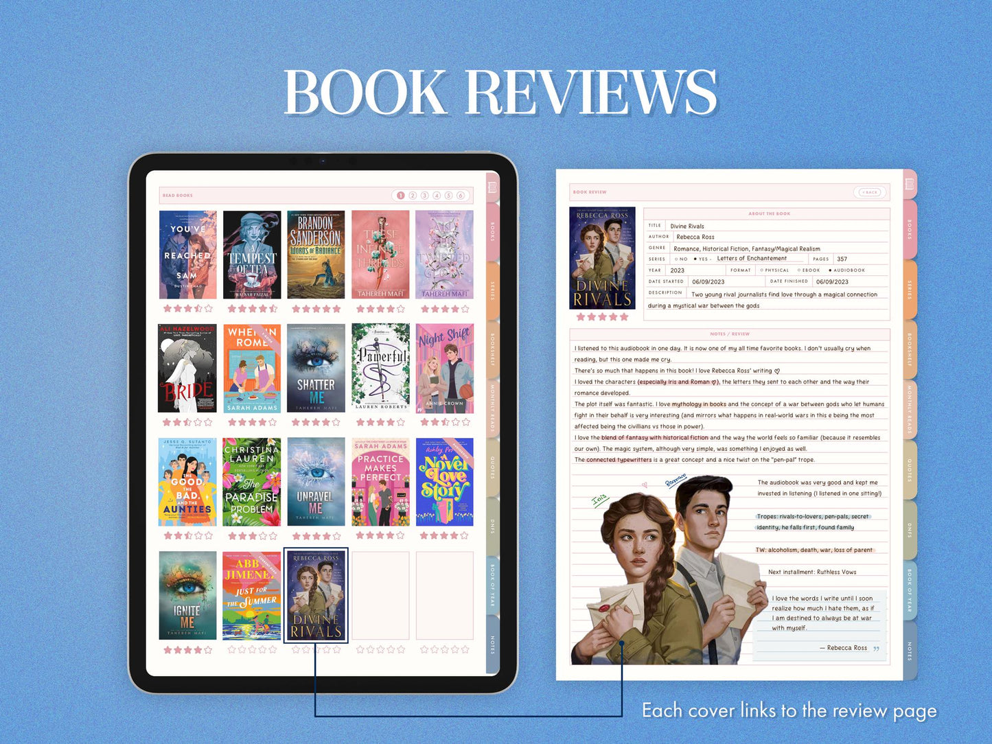 Diário de Livro Digital | Capa Azul