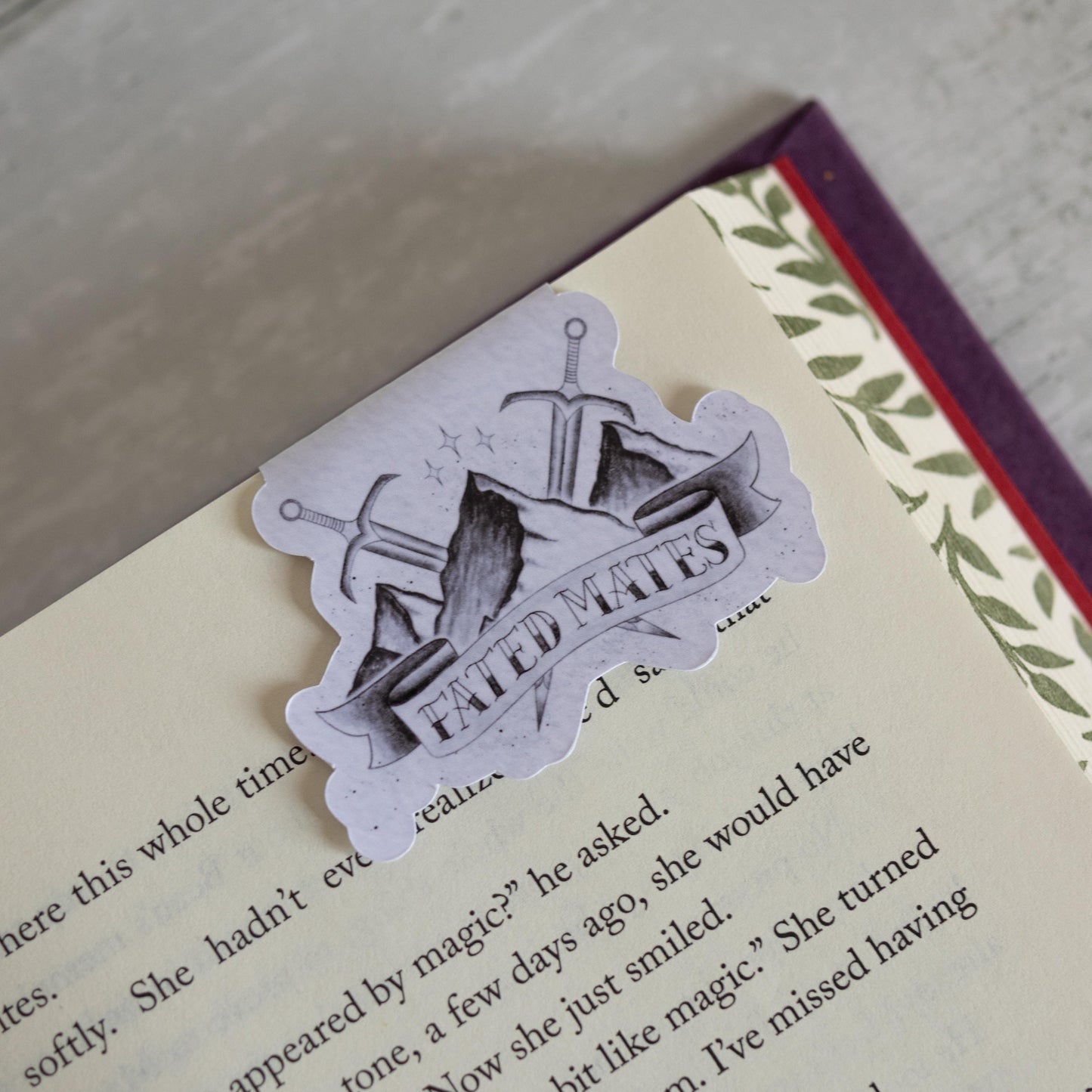 Fated Mates Magnetic Bookmark