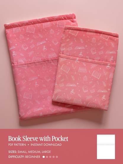 Booksleeve Digital Sewing Pattern