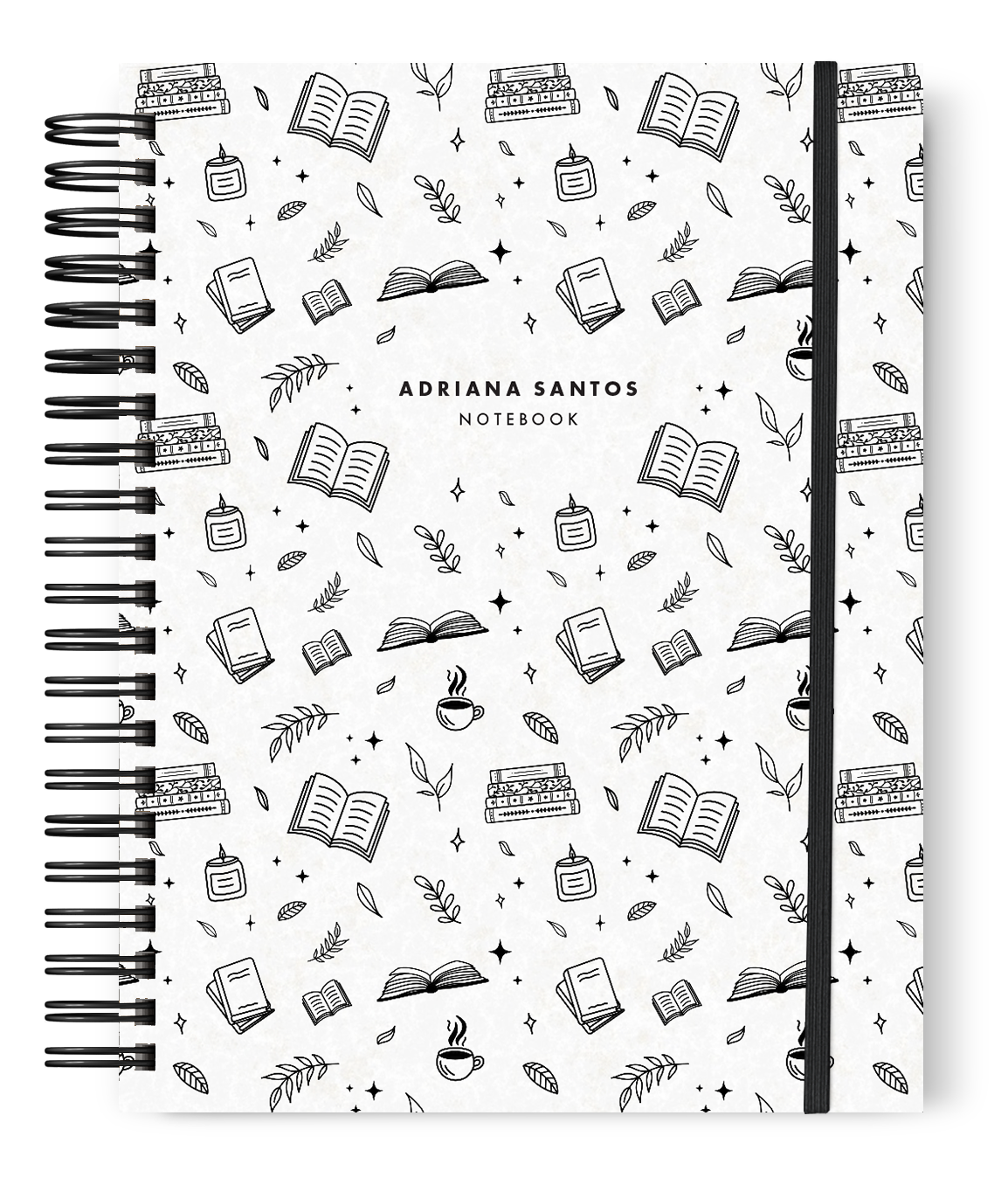 Bookish Personalized Notebook