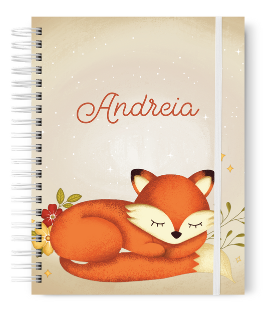 Fox Personalized Notebook