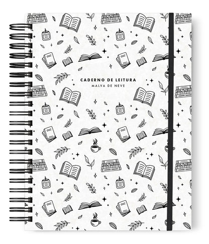 Caderno Leitura Padrão Branco