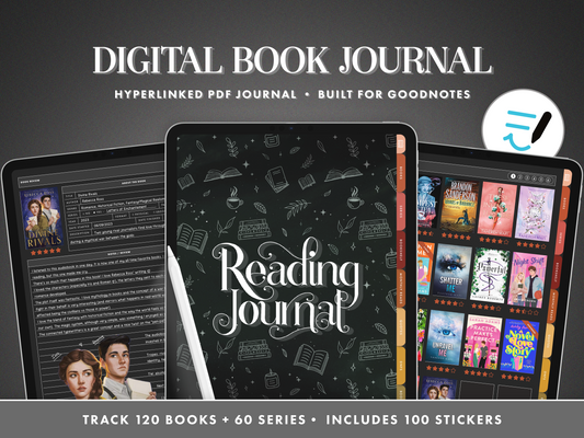 Digital Book Journal | Blackout Version