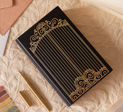 Gate Cover Foil Design for Bookbinding (Digital File)