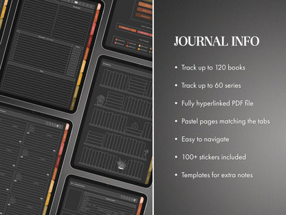 Digital Book Journal | Blackout Version