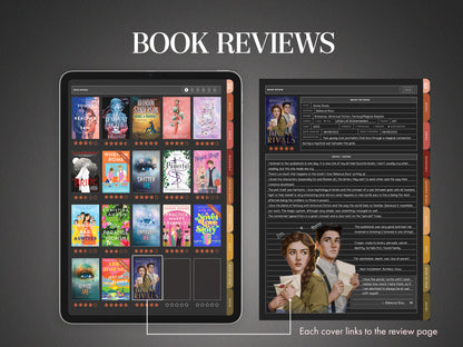 Digital Book Journal | Blackout Version