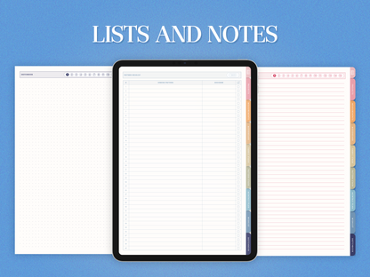 Digital Sewing Journal Blue