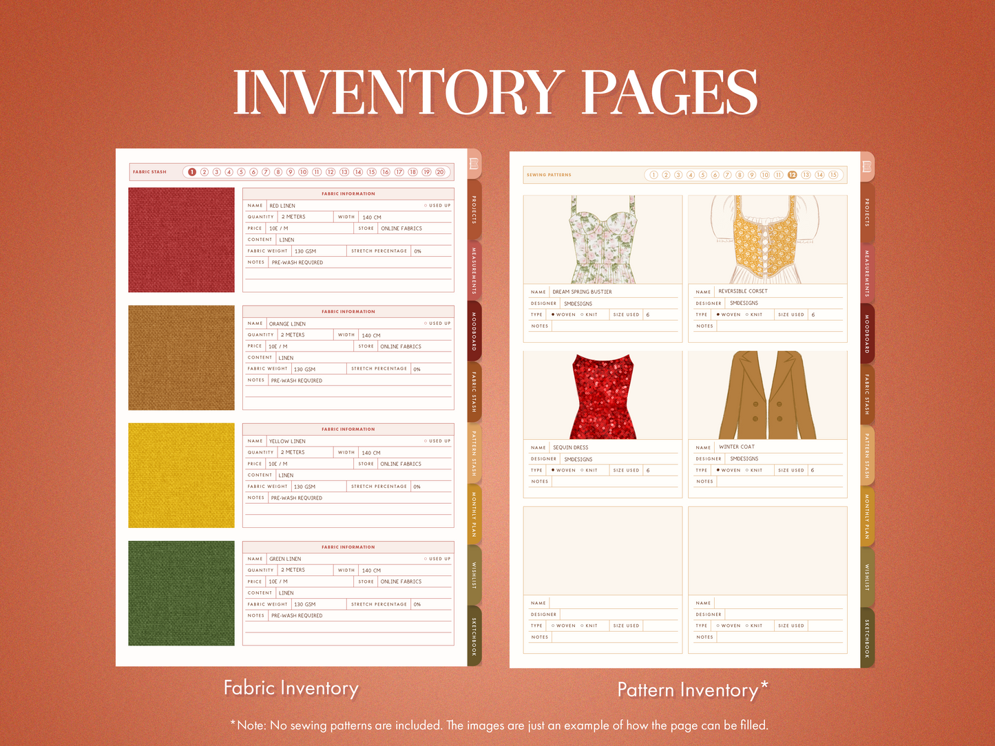 Digital Sewing Journal