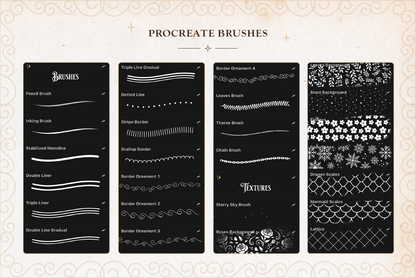 Gilded Tales Toolkit for Procreate