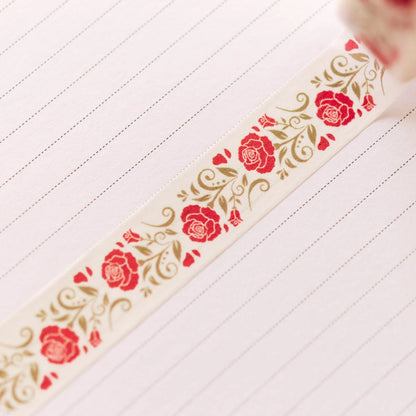 Roses Washi Tape 15mm x 10m