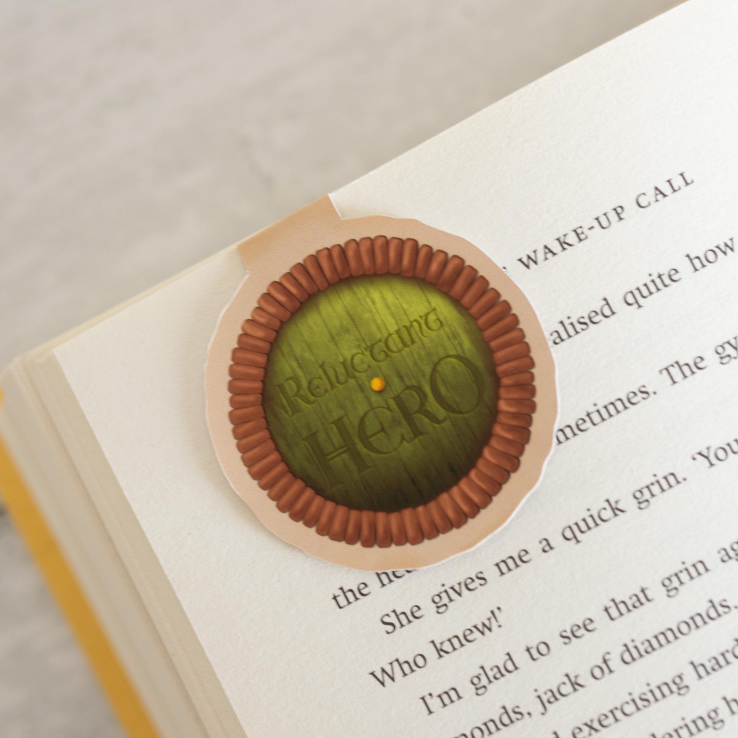 Reluctant Hero Magnetic Bookmark